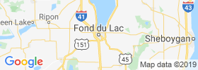 Fond Du Lac map